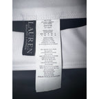 Lauren by Ralph Lauren Size 6 Black Bel Air Banded High-Waisted Swim Bottom