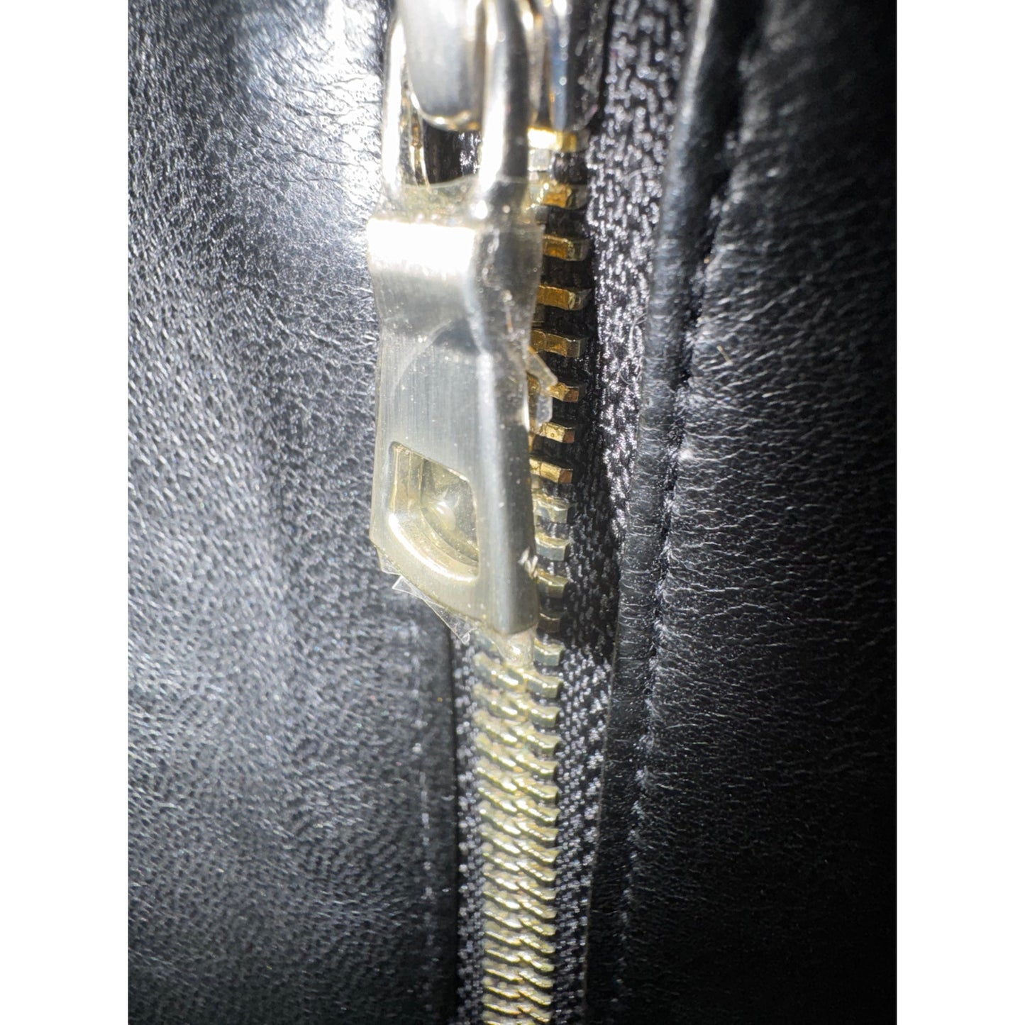 Ann Taylor Size XS Quilted Stitch Leather Jacket