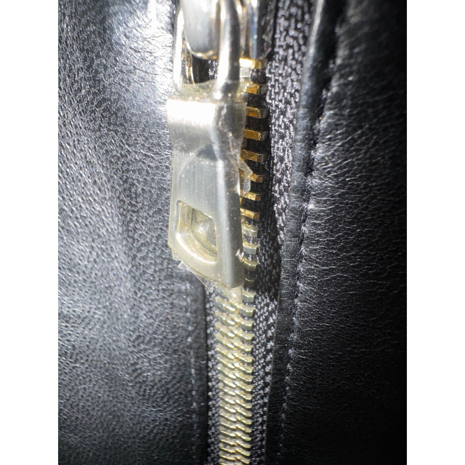 Ann Taylor Size XS Quilted Stitch Leather Jacket