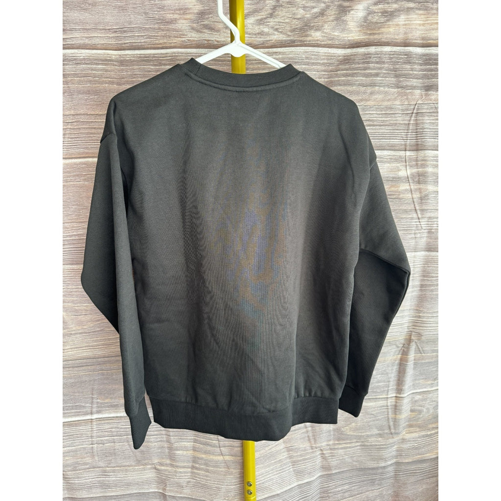 PUMA Essentials Men's Size XS Black Sweatshirt