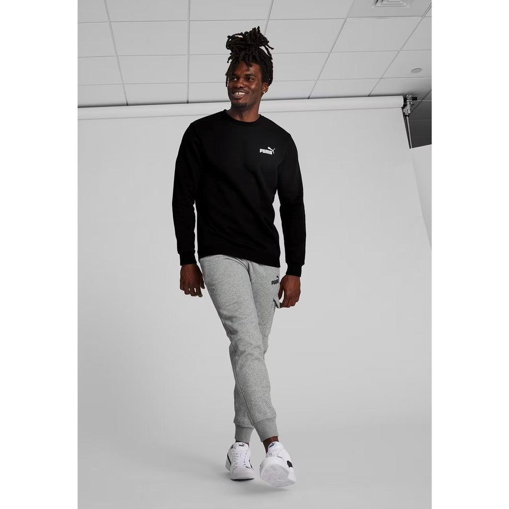 PUMA Essentials Men's Size XS Black Sweatshirt