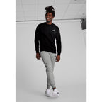 PUMA Essentials Men's Size XS Black Sweatshirt
