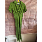 Reformation Danika Maxi Dress Green XS