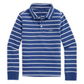 Vineyard Vines Boys' Size XL (18) Striped Surf Long-Sleeve Polo Shirt