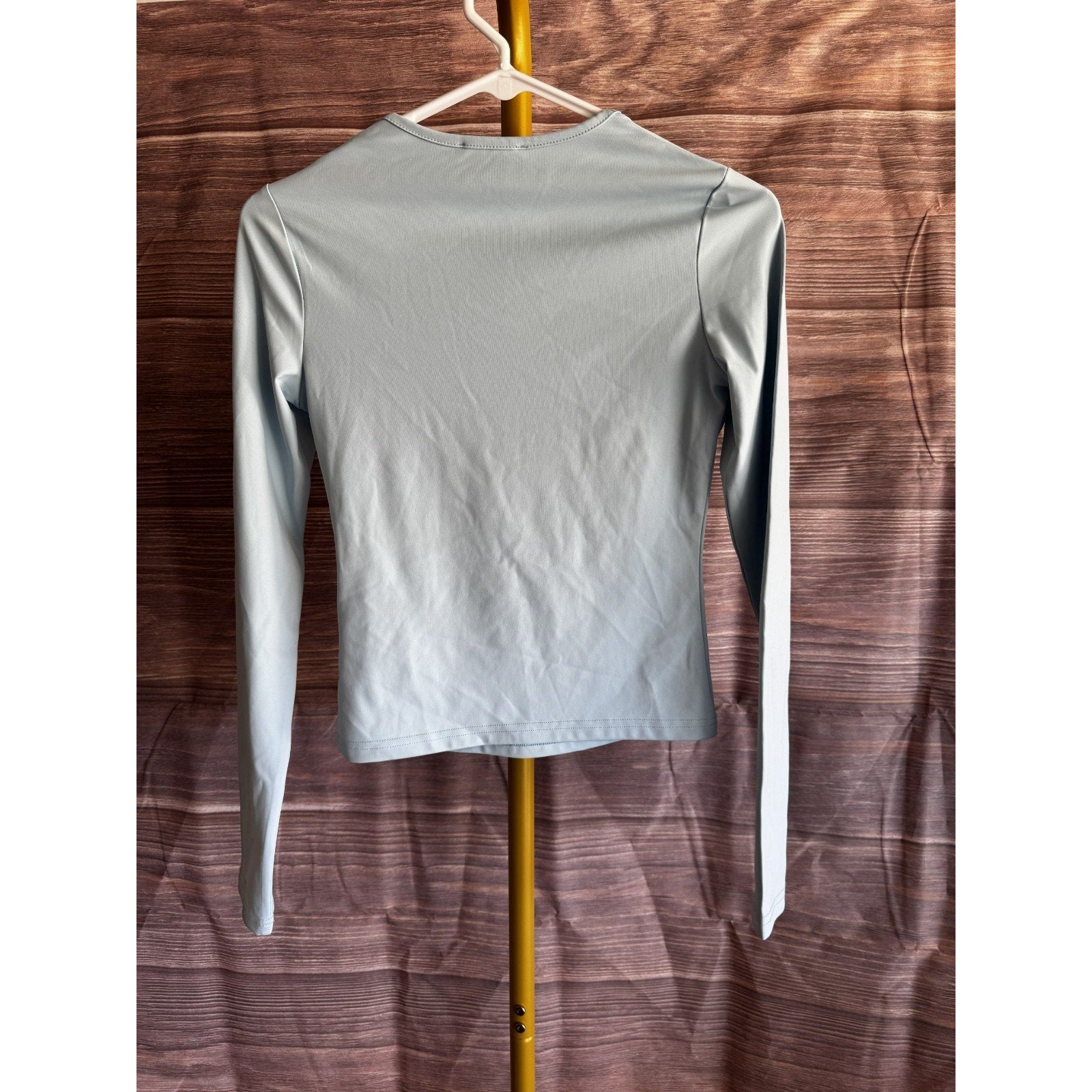 edikted Girl's Size S Blue Tay Long Sleeve Top