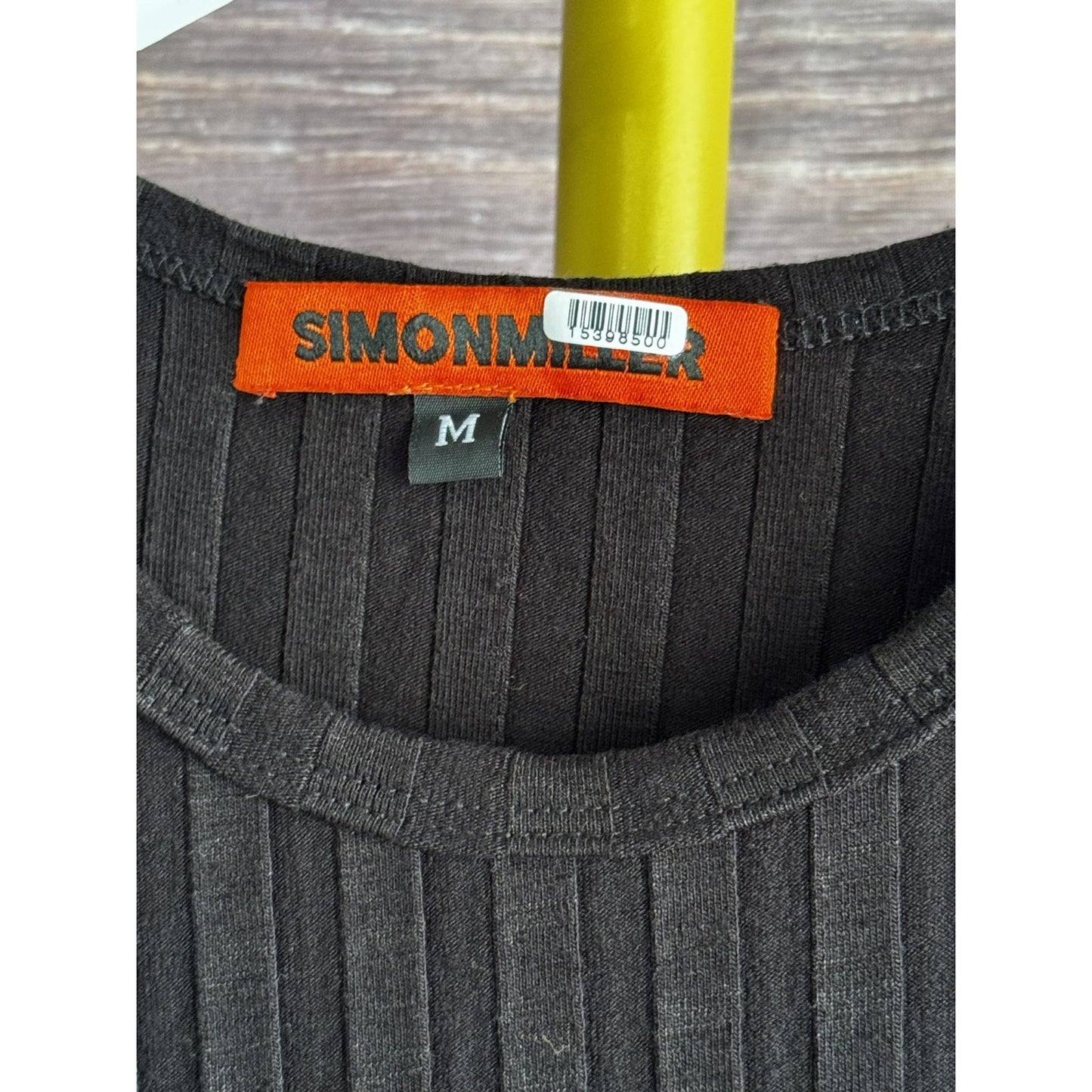 SIMON MILLER Black Simm Size M Knit Maxi Sweater Dress