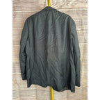 Heritage Gold Un-Tailored 48-42 Reg. Charcoal Gray Plaid Design Suit Jacket