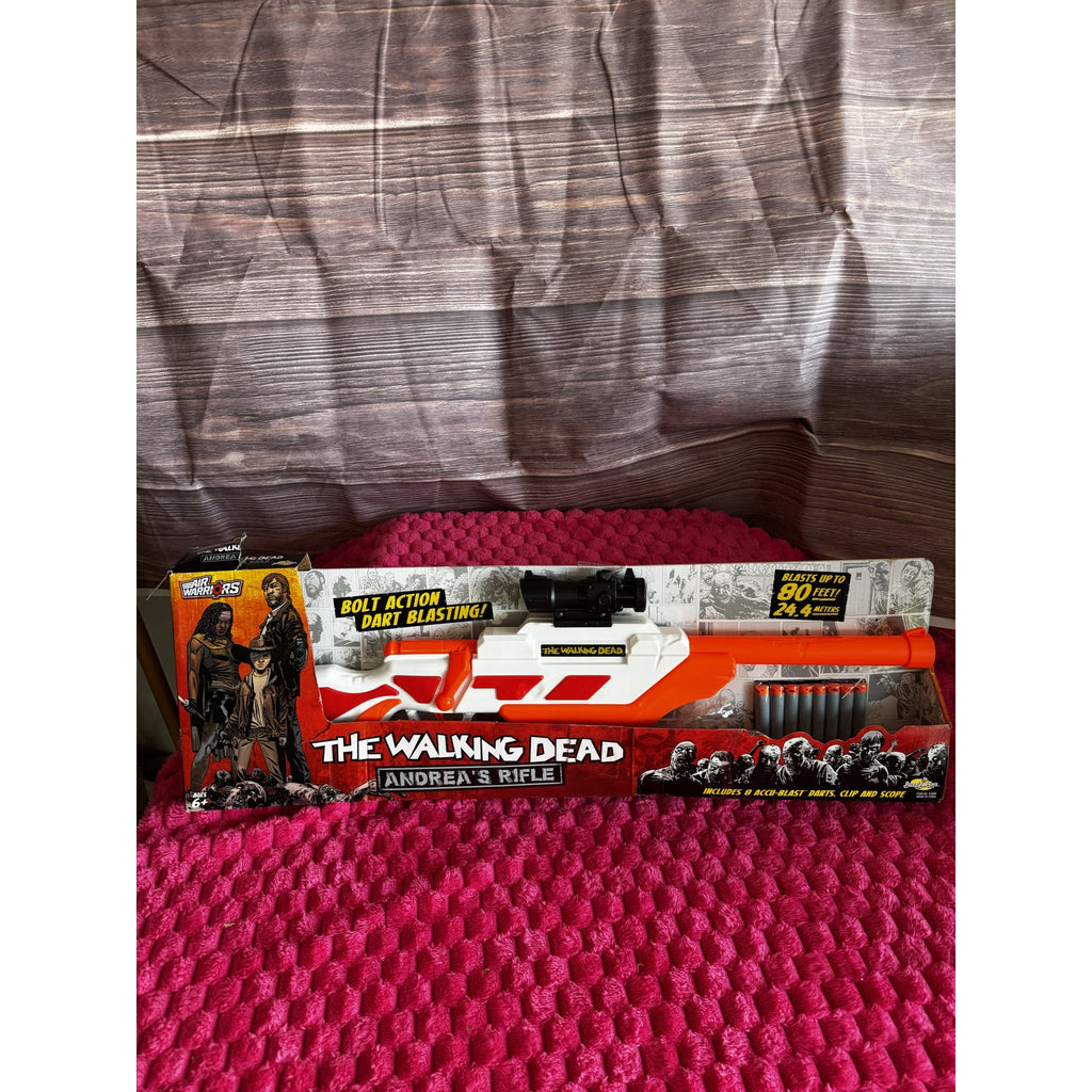 Air Warriors The Walking Dead Andrea's Rifle (1 Rifle, 8 Darts)