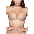 NOOD Nude (No 3 Buff) B Cup Push-Up Luxe Adhesive Bra