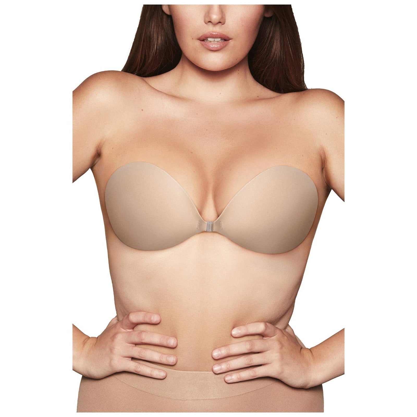 NOOD Nude (No 3 Buff) B Cup Push-Up Luxe Adhesive Bra