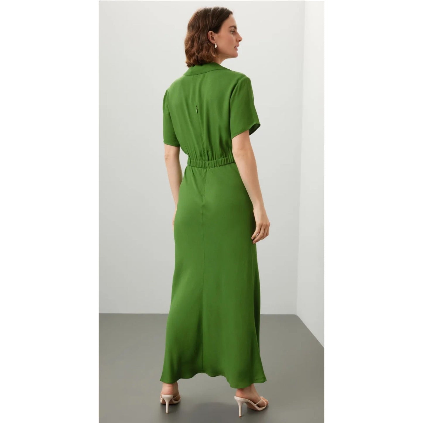 Reformation Danika Maxi Dress Green XS