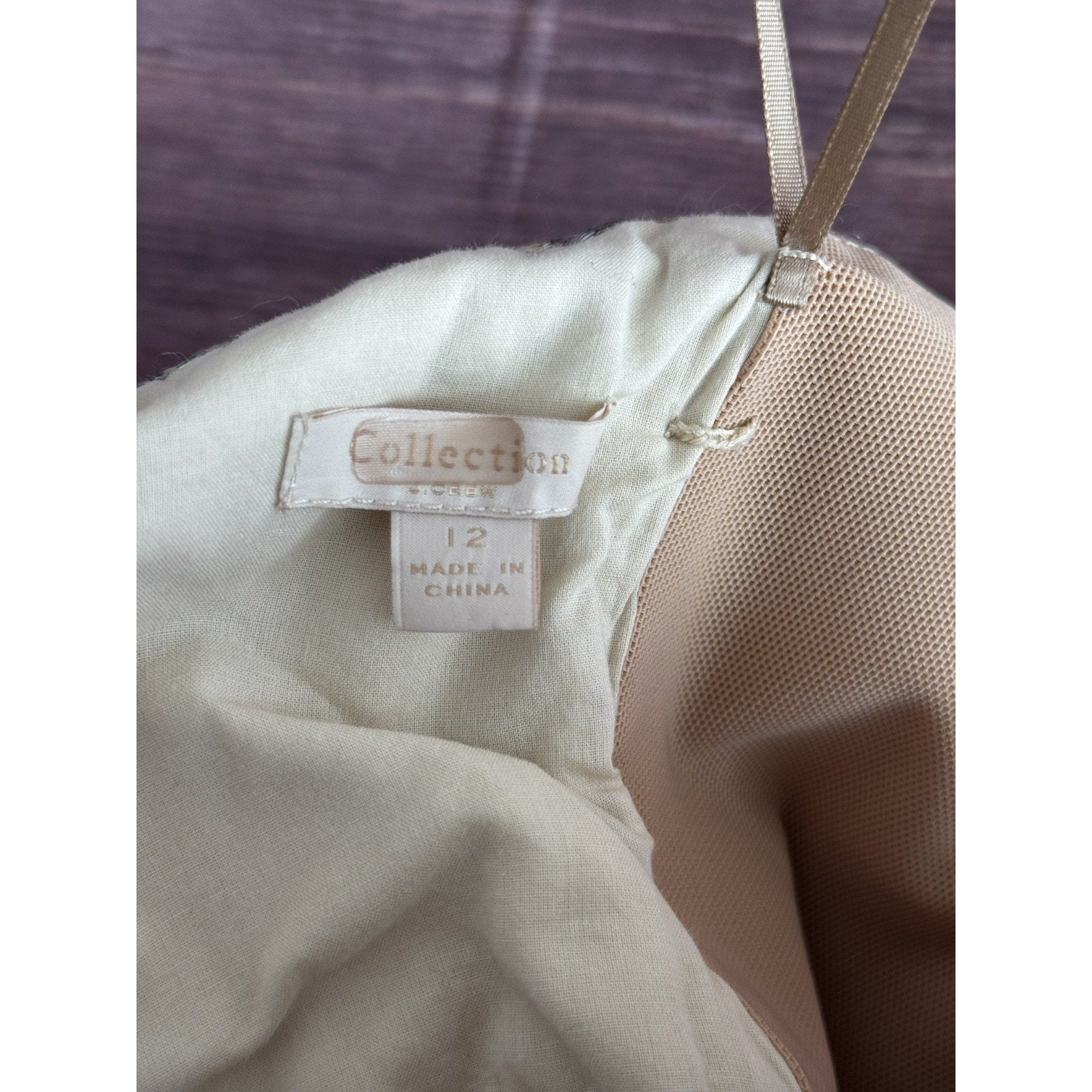 J.Crew Collection Size 12 Floral Jacquard Copenhagen Strapless Cocktail Dress