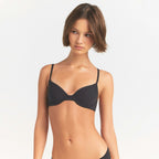 SKIMS Fits Everybody Size 34C Onxy (Black) T-Shirt Bra