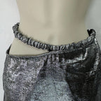 Future Collective Anani Noelle Silver Women's Size 4 Side Cut Out Midi Skirt
