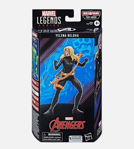 Marvel Legends Yelena Belova Black Widow 6" Action Figure by Hasbro