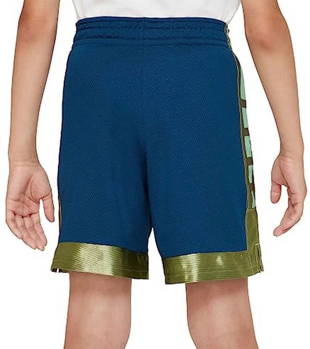 Nike Dri-Fit Kids' Size XL Navy Blue and Gold Basketball Shorts