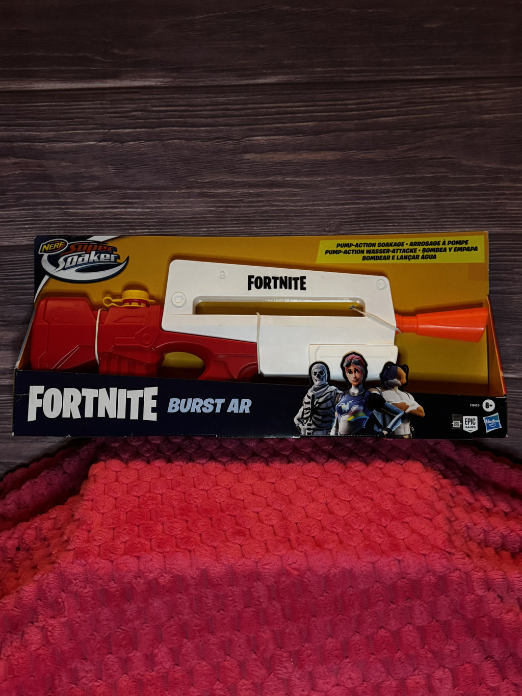 Fortnite Nerf Super Soaker Burst AR Water Blaster (Pump-Action)