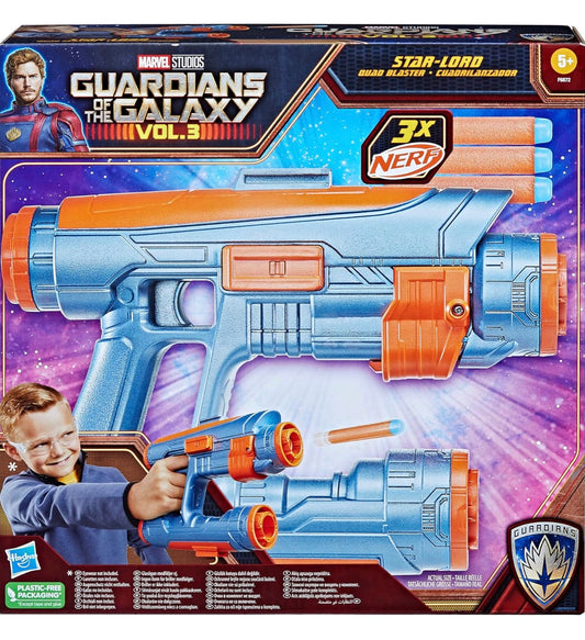 Marvel's Guardians of the Galaxy Vol. 3 Nerf Star-Lord Blaster by Hasbro