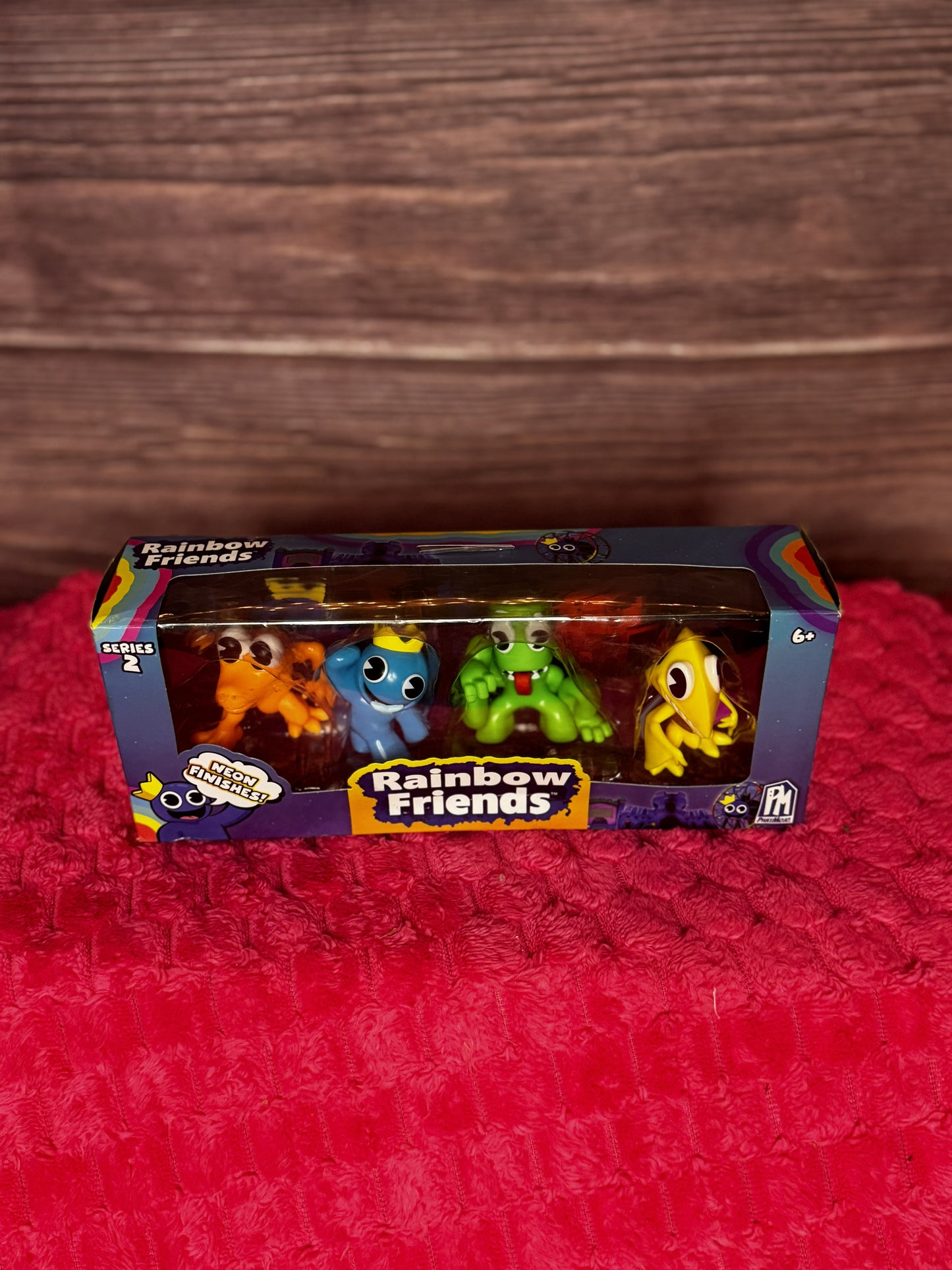 Roblox: Rainbow Friends - Neon Minifigures 4-Pack (Series 2)