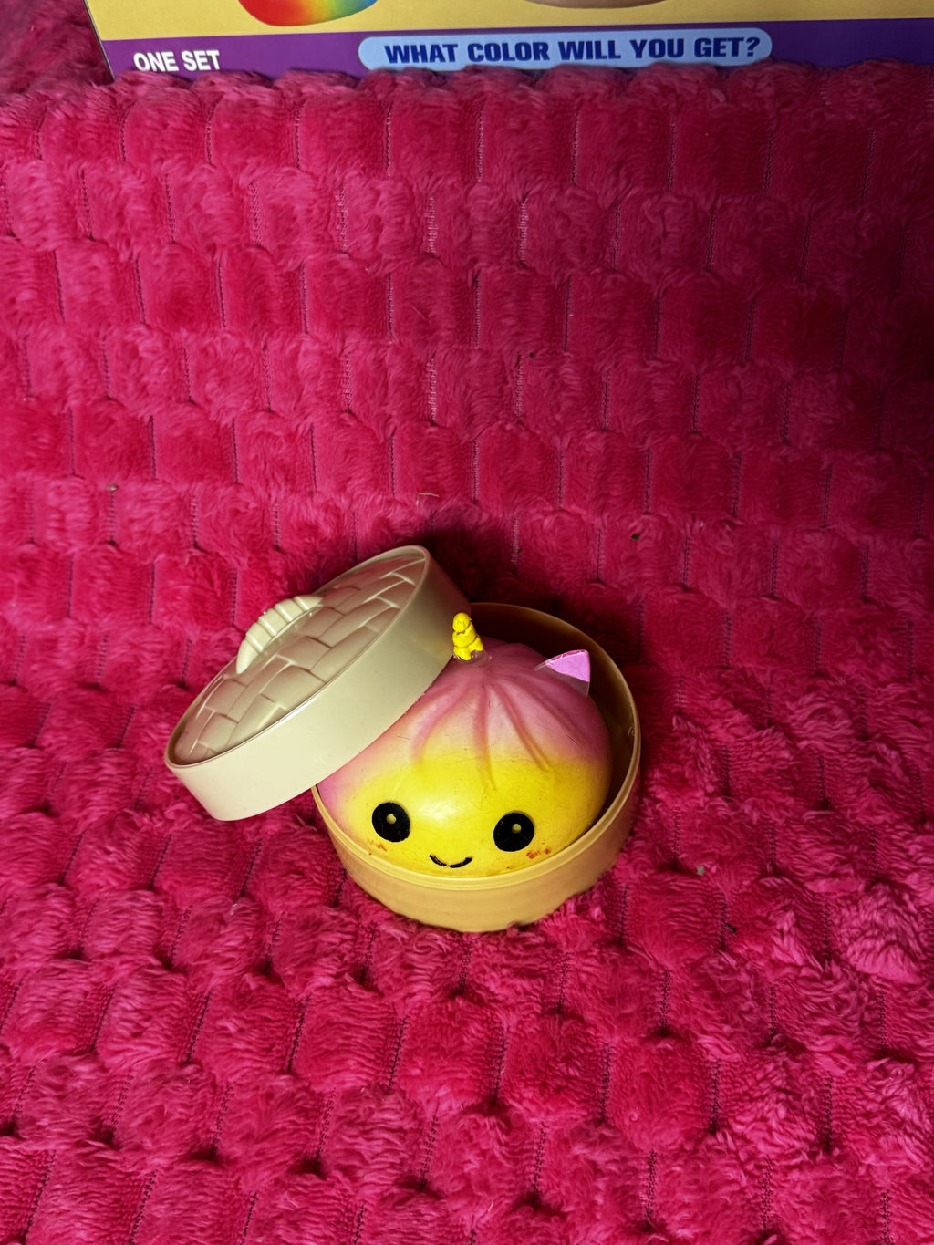 Squishy Bun Large Unicorn Rainbow Mystery Toy