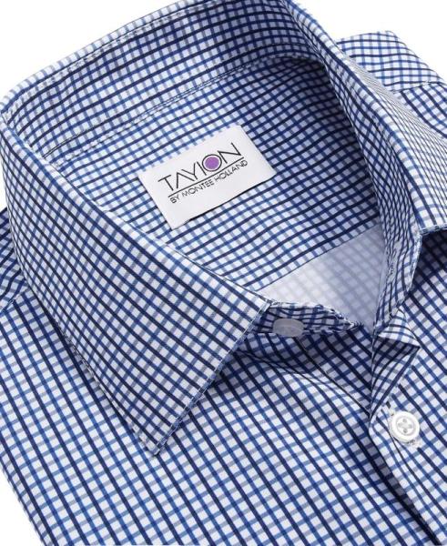 Tayion by Montee Holland Men's Size XL Slim-Fit Stretch Dress Shirt