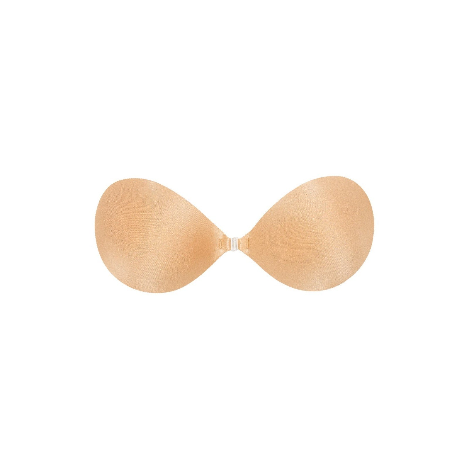 Fashion Forms NuBra Nude (Mocha) D Cup Seamless Push-Up Adhesive Strapless Bra