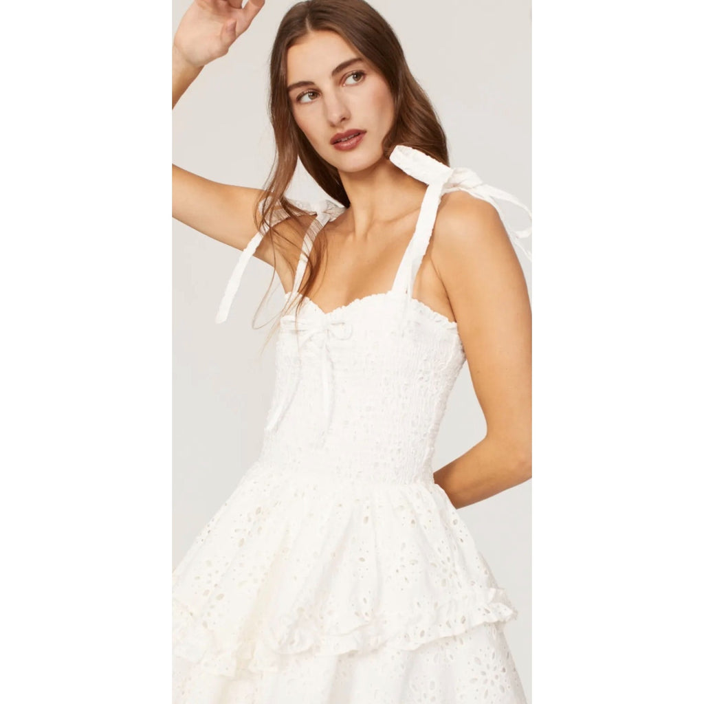 Yumi Kim Size S White Rita Mini Dress