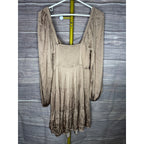 MINKPINK Size M Spencer Rose Color Satin Mini Dress