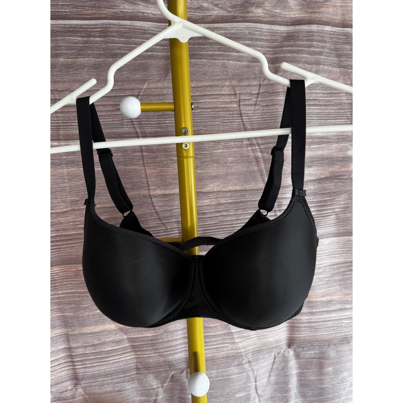 FANTASIE Black Size 34G Smoothing Molded Bra