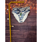 Tommy Bahama Size XL Palm Modern Zanzebra High-Waist Bikini Bottom